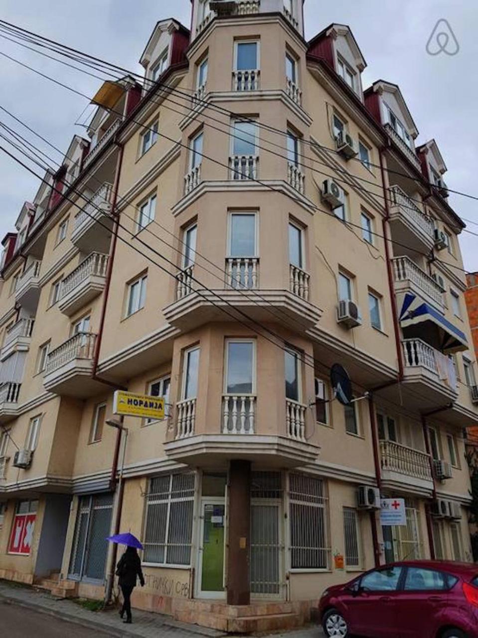 סקופיה Bright Apartment Near City Center מראה חיצוני תמונה