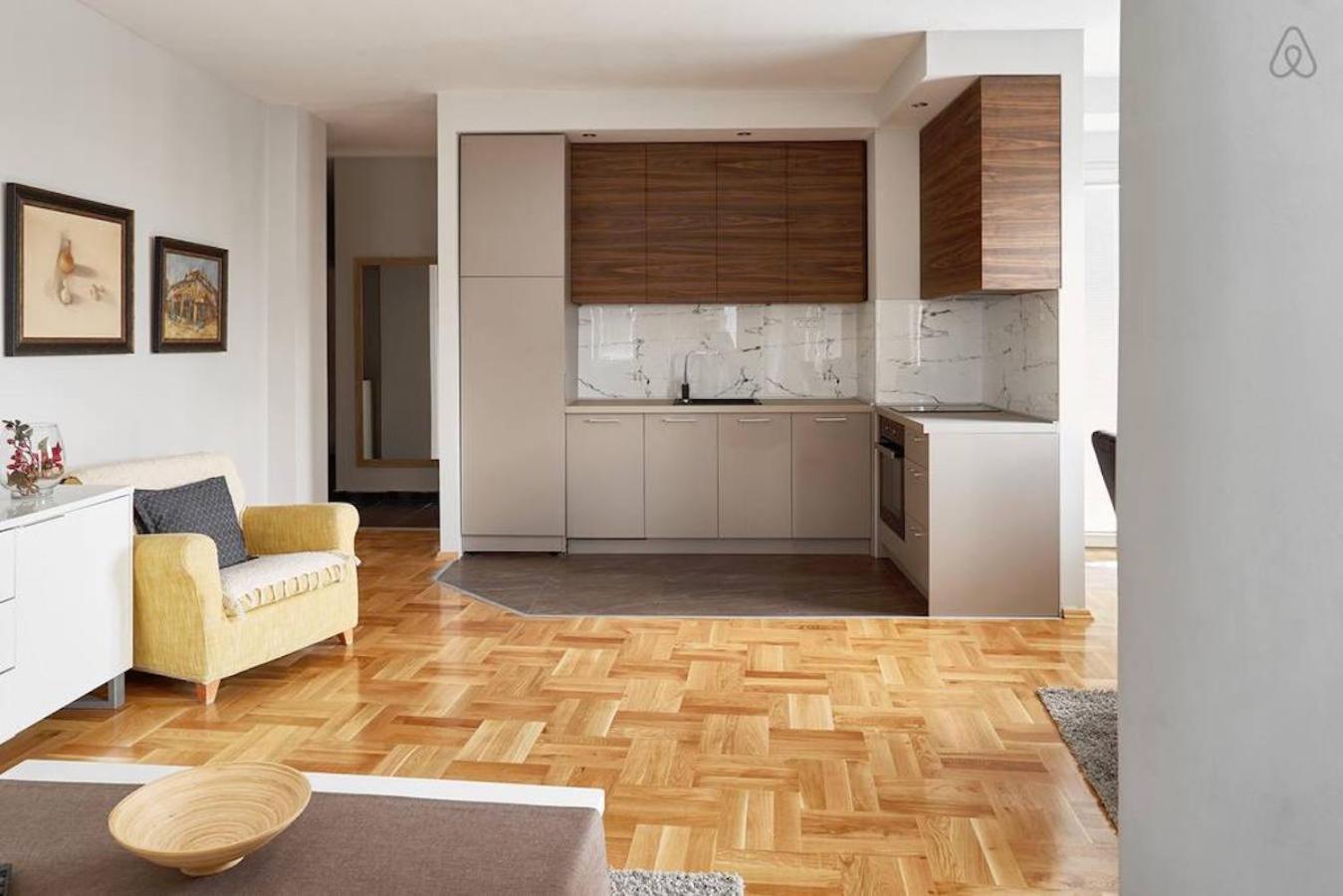 סקופיה Bright Apartment Near City Center מראה חיצוני תמונה